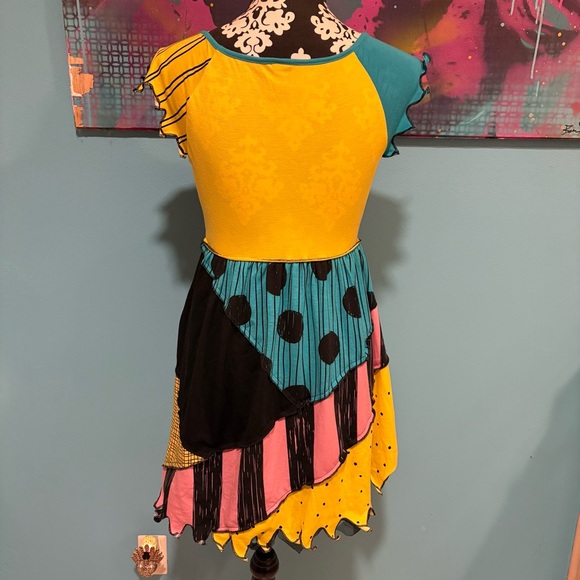 Hot Topic The Nightmare Before Christmas Sally Dress Medium Costume M Halloween - Picture 6 of 13
